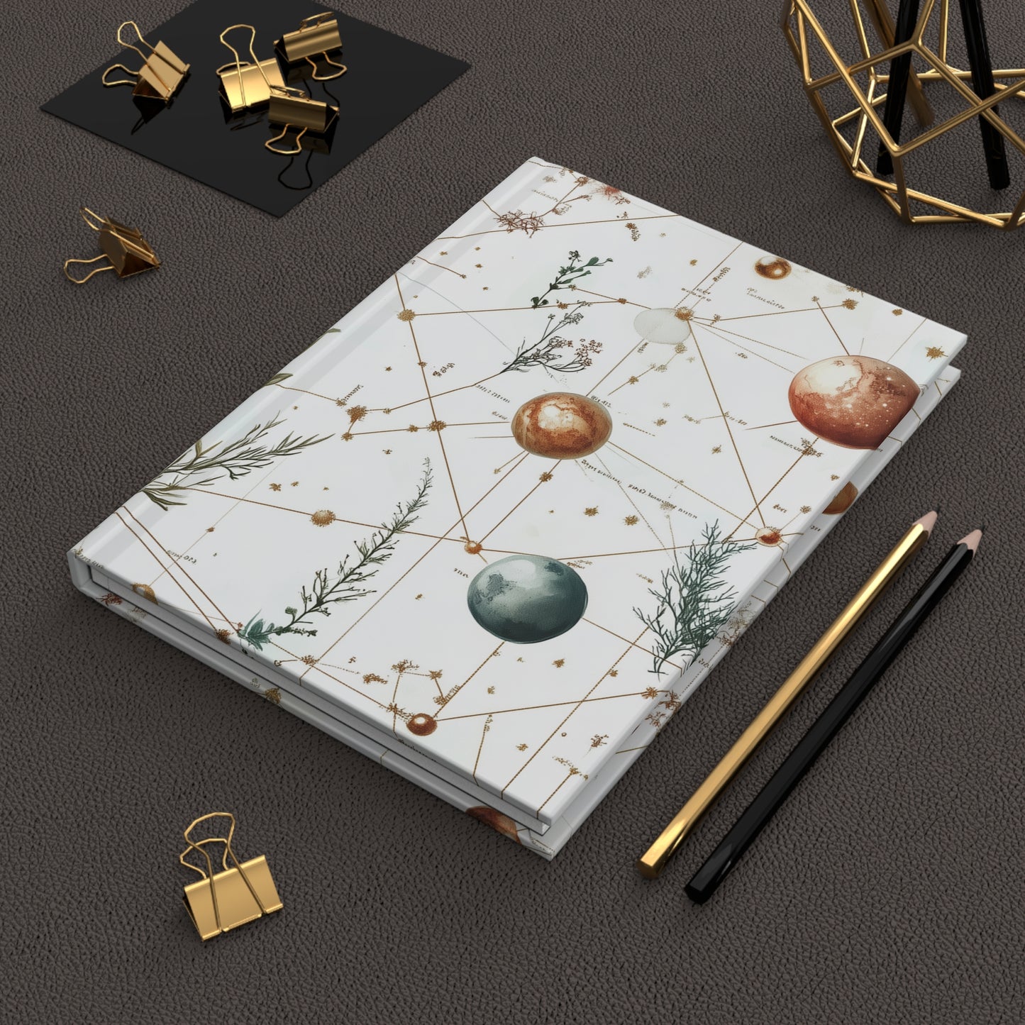 planets plants hardcover journal