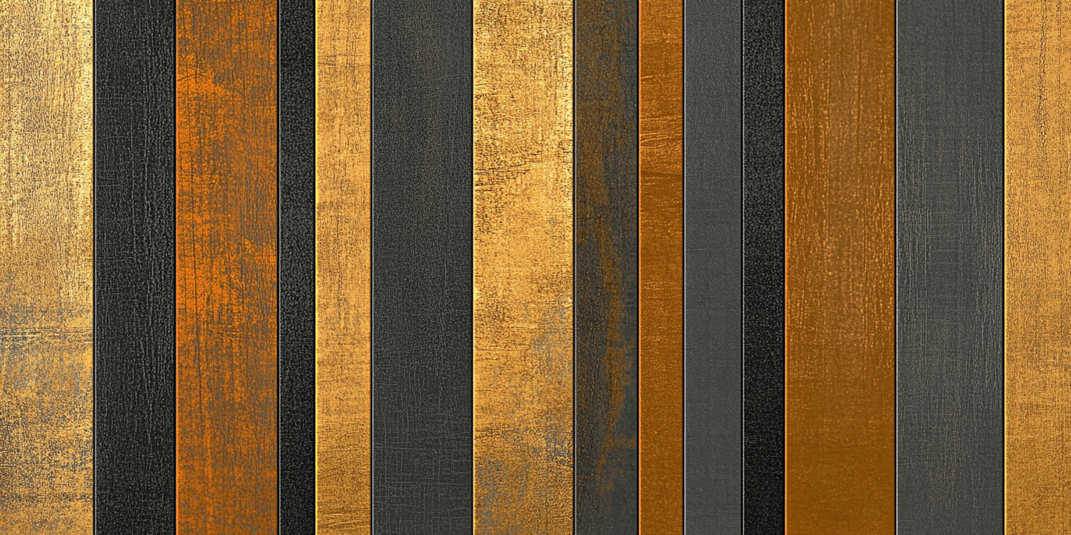 cedar, stone, & metal