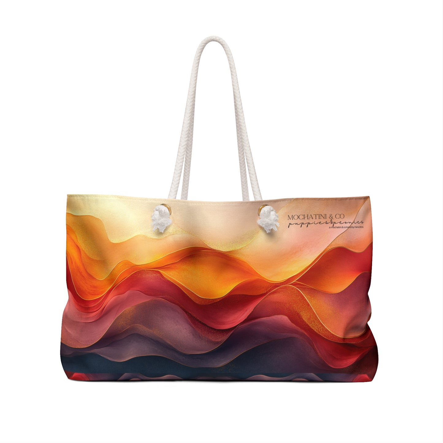 Vibrant Abstract Weekender Bag