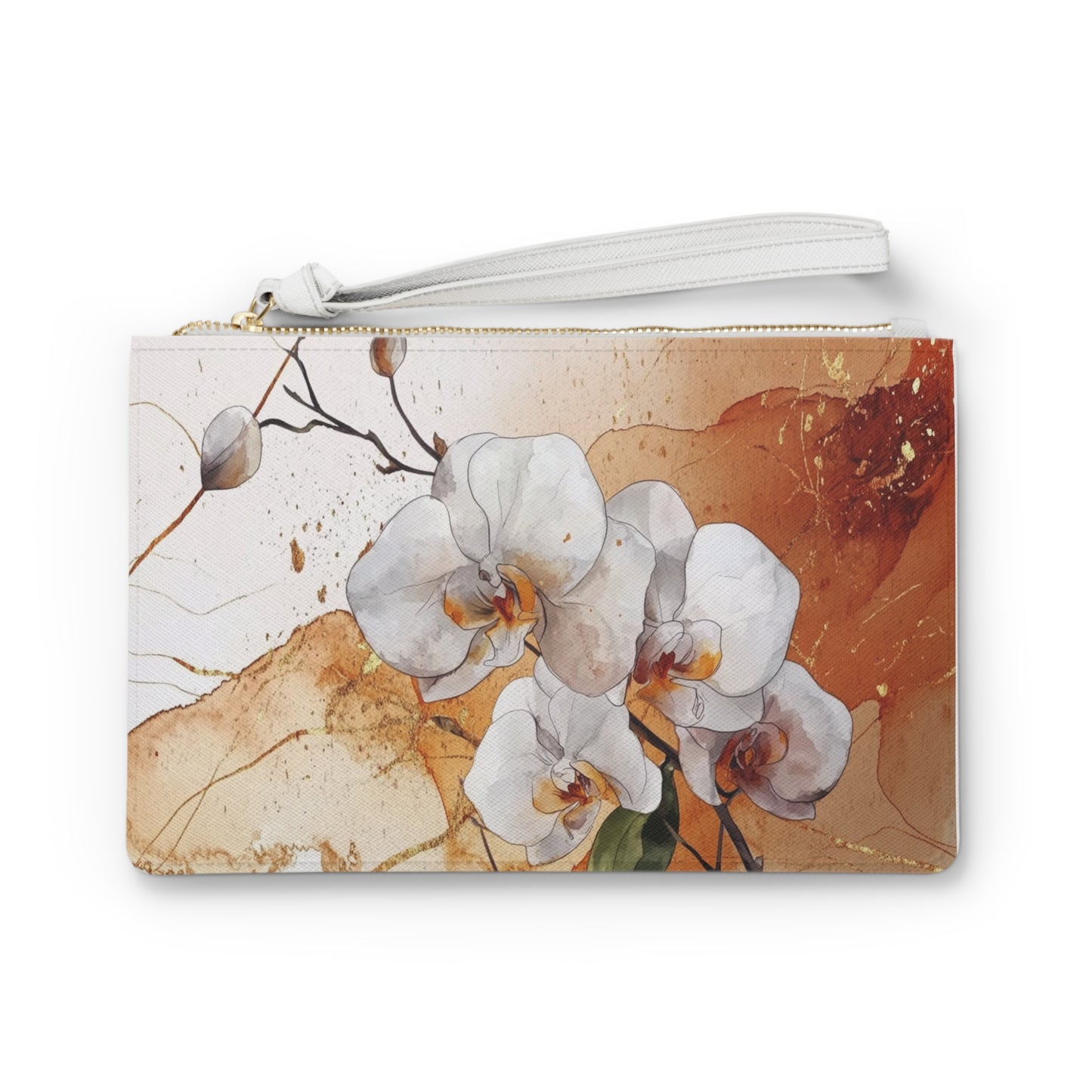 Delicate Flower Clutch Bag