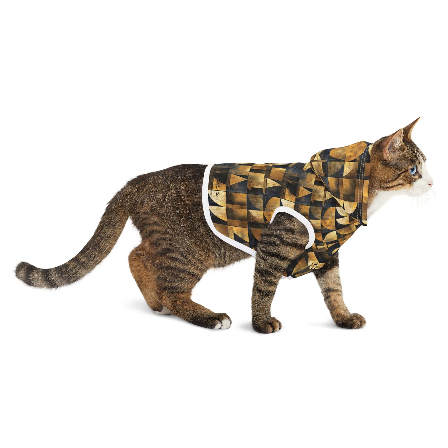 pet hoodie - glam sailboat | nautical | thelasophile collection