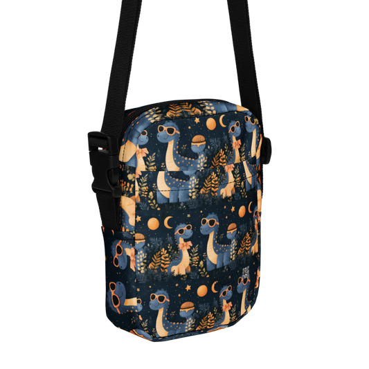 All-Over Print Utility Crossbody Bag